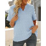 Camiseta Casual, Moda Feminina, Manga Curta, Confortável
