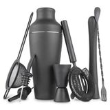 Conjunto De Coqueteleira, Pacote Com 8 Kits De Barman De Aço Inoxidável