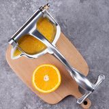 Espremedor De Suco Manual Em Liga De Alumínio Com Pressão Manual Laranja