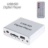 Amplificador De Potência Digital De Carro Dc 12v Para Leitor De Carro 1 Ano De Guerra
