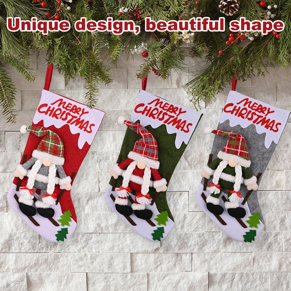 Meias De Natal Sdw002 Gnomes Decoration Supply Tree G
