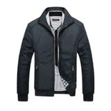 Jaqueta Masculina Genérica, Primavera, Outono, Moda, Poliéster Fino