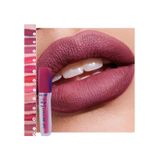 Tinta Labial Com Acabamento Aveludado, Efeito De Volume De Longa Duração, 12 Cores
