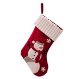 Meias De Natal, Boneco De Neve, Decoração De Renda, Meias De Presente