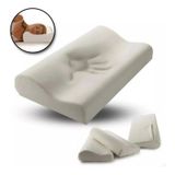 Almofada Viscoelástica Viscoelástica De Espuma 50cm X 30cm X 10cm - Branca