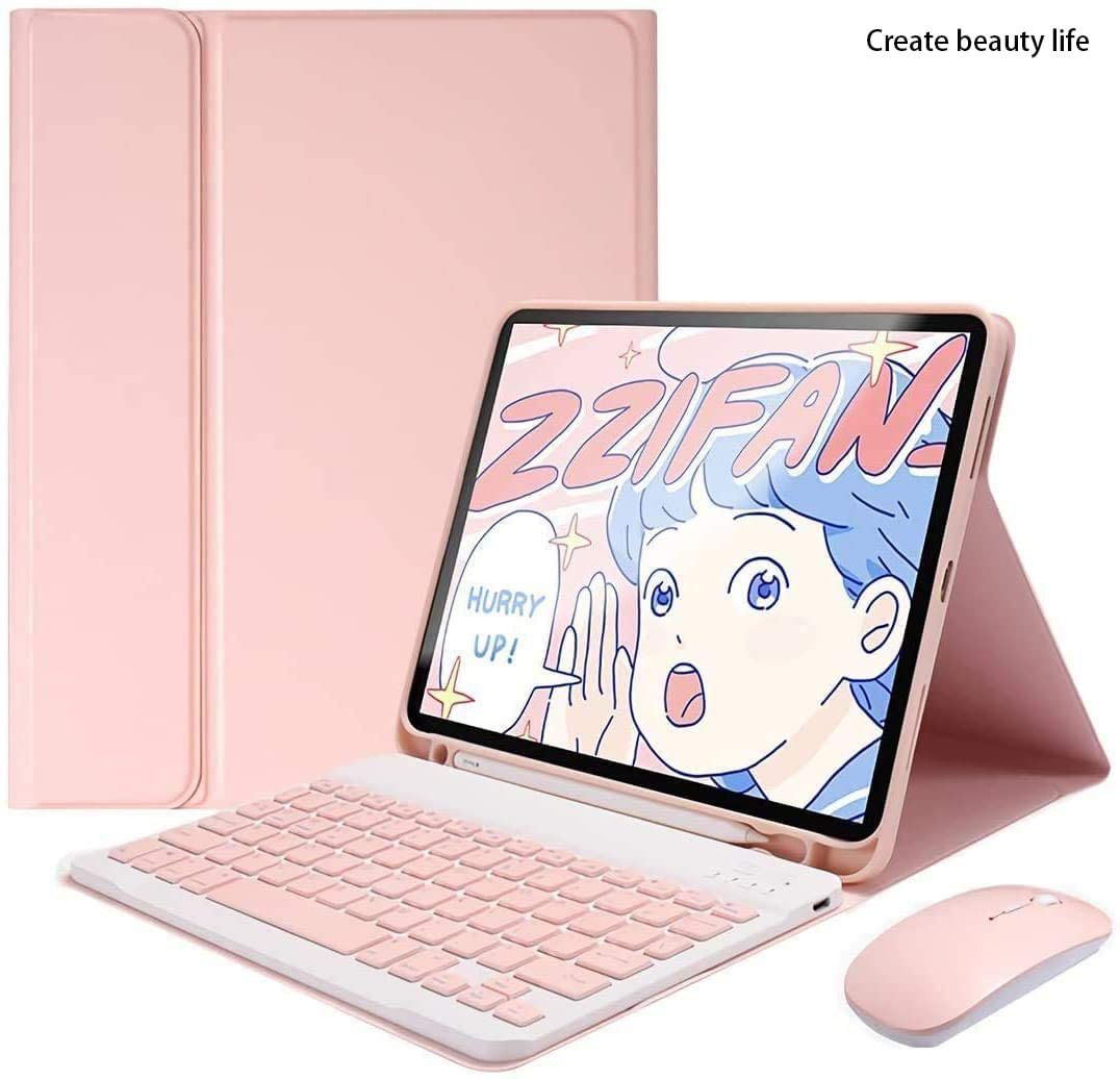 Capa De Teclado E Mouse Bluetooth Para Huawei Matepad 10.8