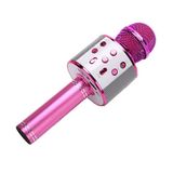 Leitor De Alto-falante Sem Fio Ktv Karaoke Mic Usb Ws-858