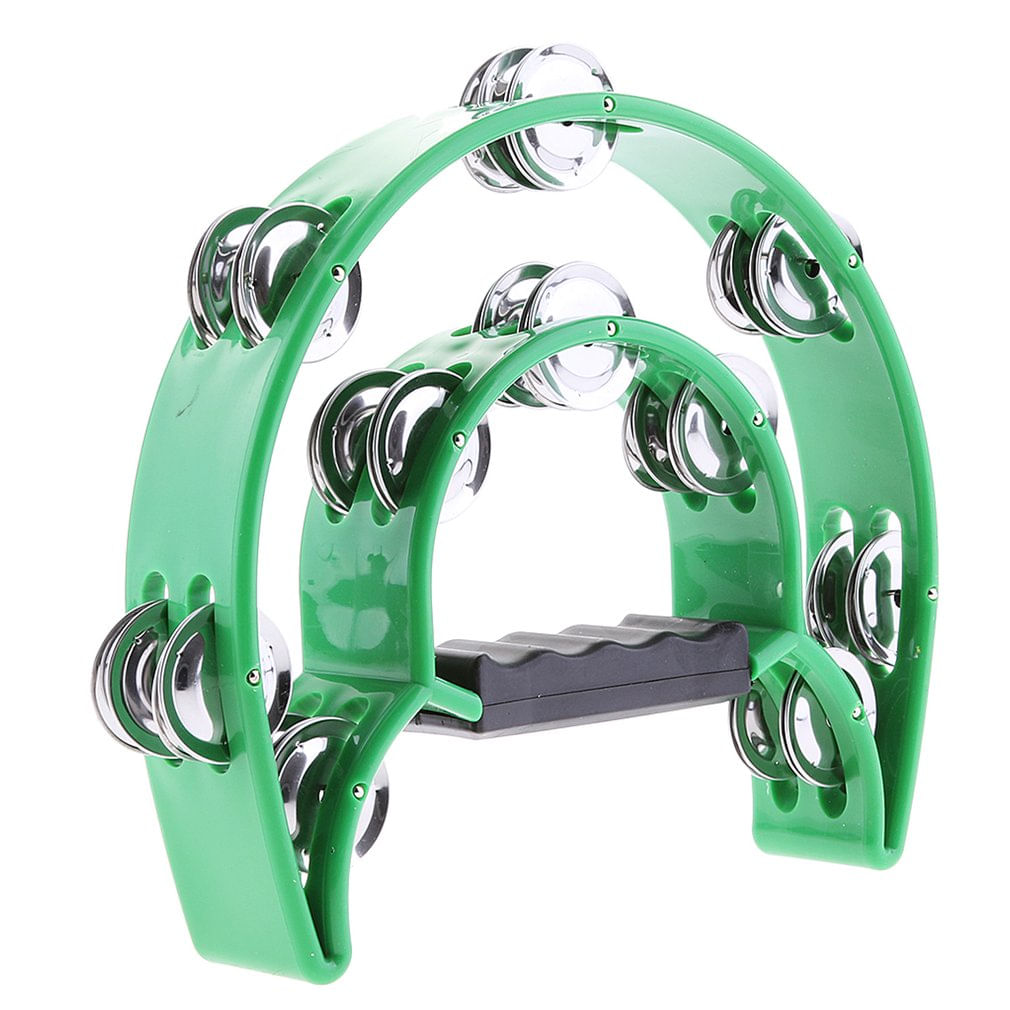 Tambourine Crescent Double Row Para Cantar - Genérico