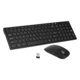 Teclado E Mouse Sem Fio 2,4 Ghz Rf 10 M De Distância
