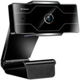 Webcam Beacon 2560p 2k Com Tripé E Microfone - Preto