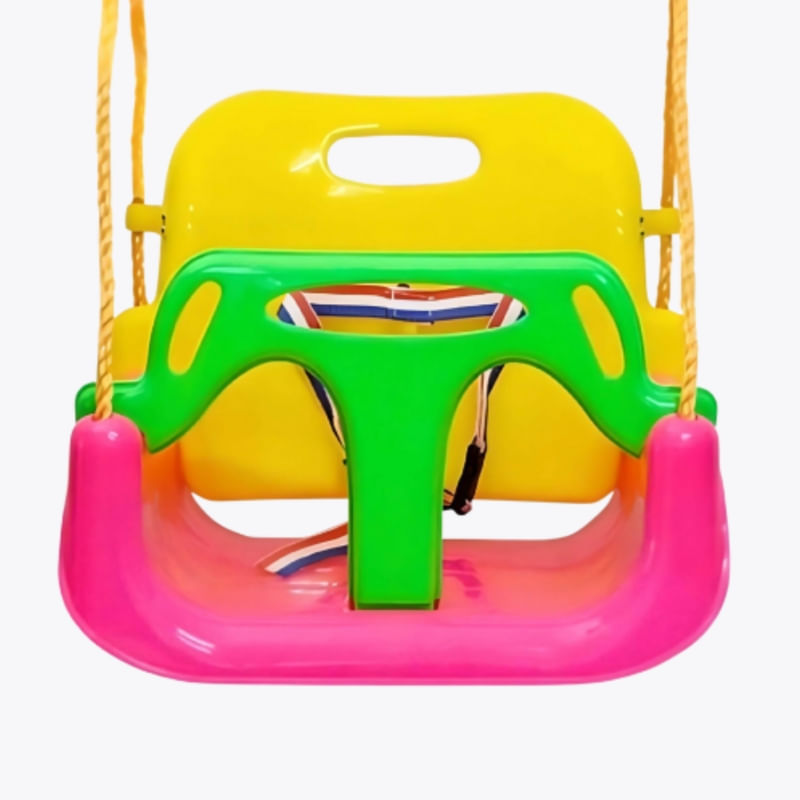 Swing Seat 3 Em 1 Rosa Para Bebês E Adolescentes