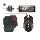 Pacote Combinado De Teclado 4 Em 1 Para Dispositivos Móveis Android - Ios Gaming