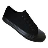Sapatilha Urban Canvas Unissex Completa Preta 7091 - Preta