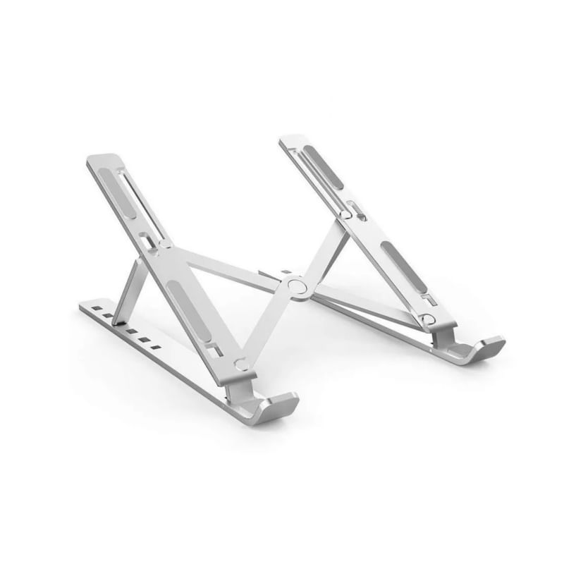Suporte Para Laptop Dobrável Vertical Em Alumínio Para Macbook