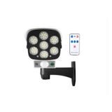 Refletor Led Solar Light 77 Com Simulação De Câmera De Segurança