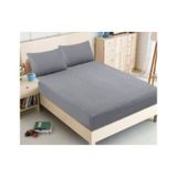 Capa De Colchão Acolchoada+2 Capas De Almofada Para Cama King Size