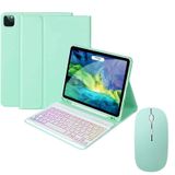 Capa Para Ipad 10.2, Teclado Retroiluminado Com Mouse - Azul