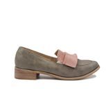 Sapatos, Calçados Ecológicos Femininos De Couro Baixo Cinza