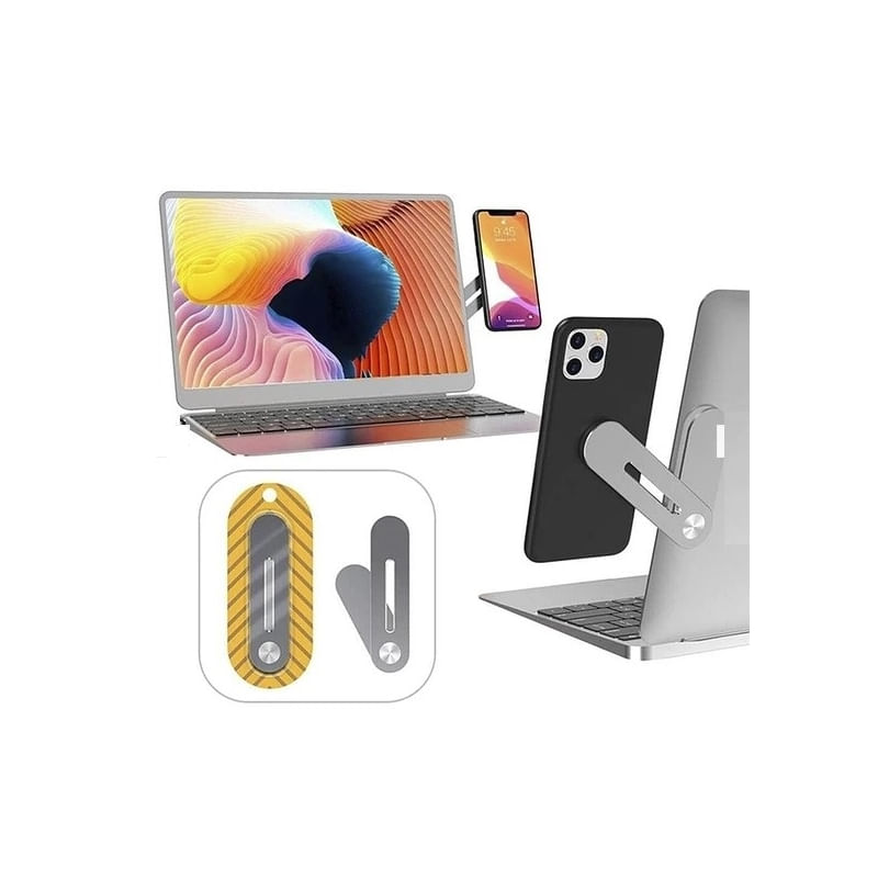 Suporte Magnético Dobrável Para Iphone, Android, Macbook, Notebook