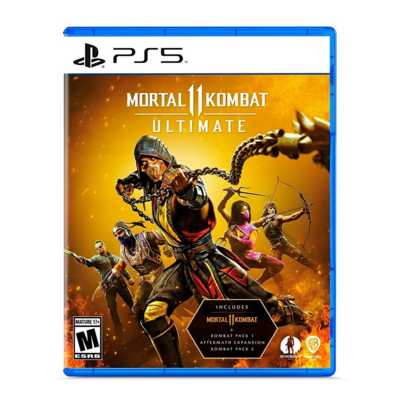 Imagem do produto Mortal Kombat 11 Ultimate PS5 - Físico em Carrefour