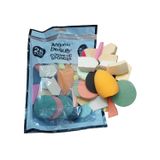 Conjunto De 25 Esponjas Multiuso Para Rosto E Maquiagem