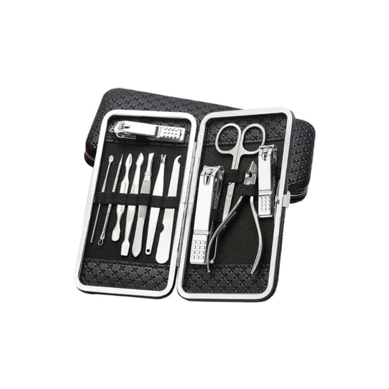 Conjunto De Ferramentas Para Mala De Manicure Remex Permanent 12 Peças