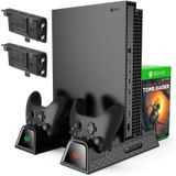Suporte De Carregador Para Xbox Series S Com Ventilador E 2 Baterias