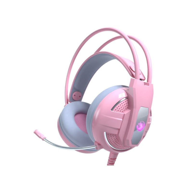 Fone De Ouvido Para Jogadores Longtao Pro X2 Rgb Usb 3,5 Mm Com Microfone