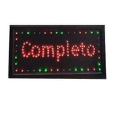 Sinal Led Luminoso Totalmente Comercial 48x25cm Para Uso Interno