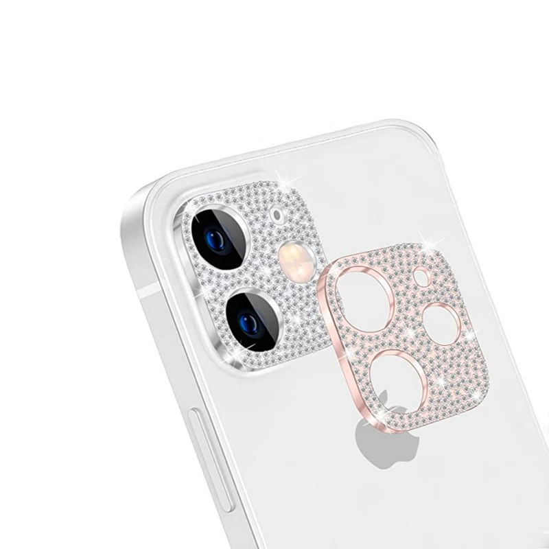 Protetor De Câmera De Filme Para Iphone 12 Pro Max Pink Tempered Gl