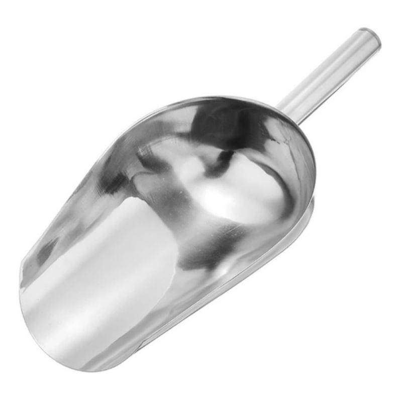 Pá De Aço Para Frutas Secas Com Gelo, Colher De Confeitaria 400g