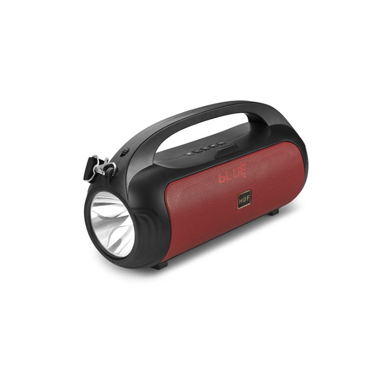 Alto-falante Portátil Bluetooth Com Lanterna Solar E Rádio Hf-f311