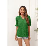 Camiseta Casual, Moda Feminina, Manga Curta, Confortável