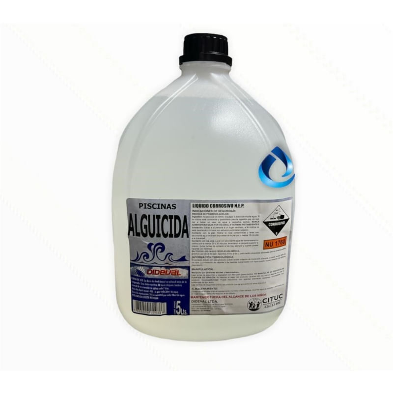 Algaecida Para Piscinas De 5 Litros