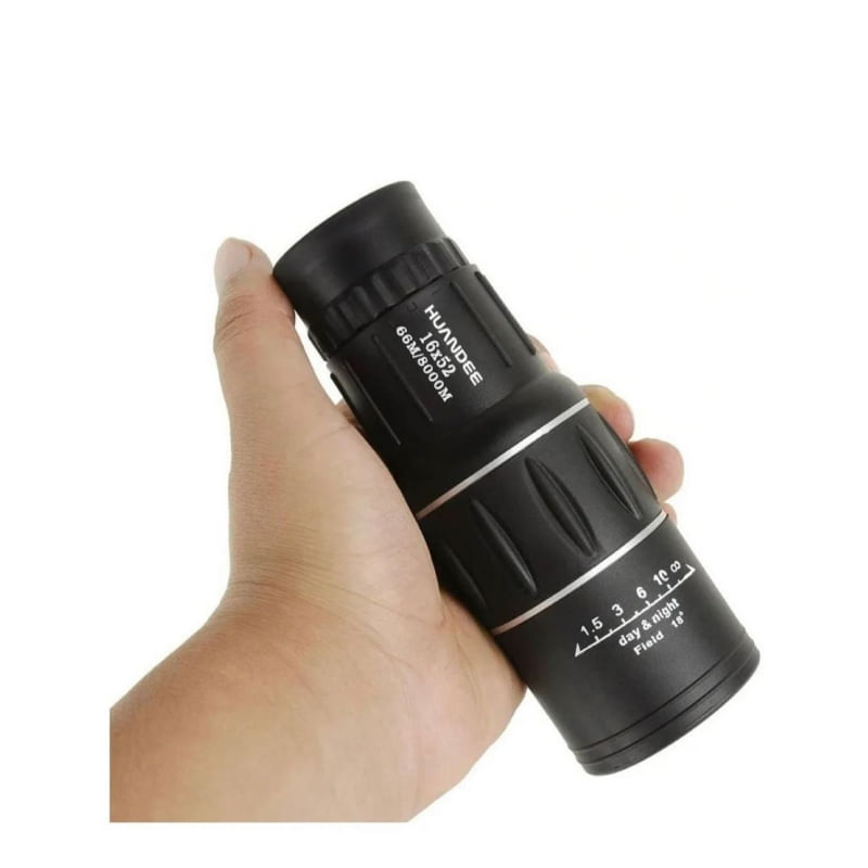 Monocular Poderoso De Longo Alcance 16x52 Com Foco Duplo