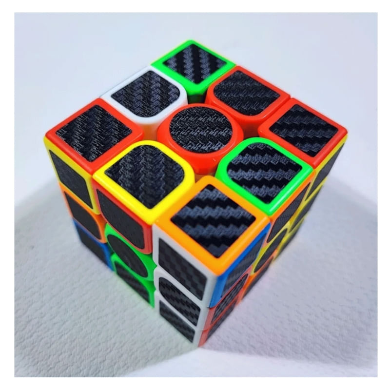 Fibra De Carbono Rubik's Cube Speedcube Professional 3x3