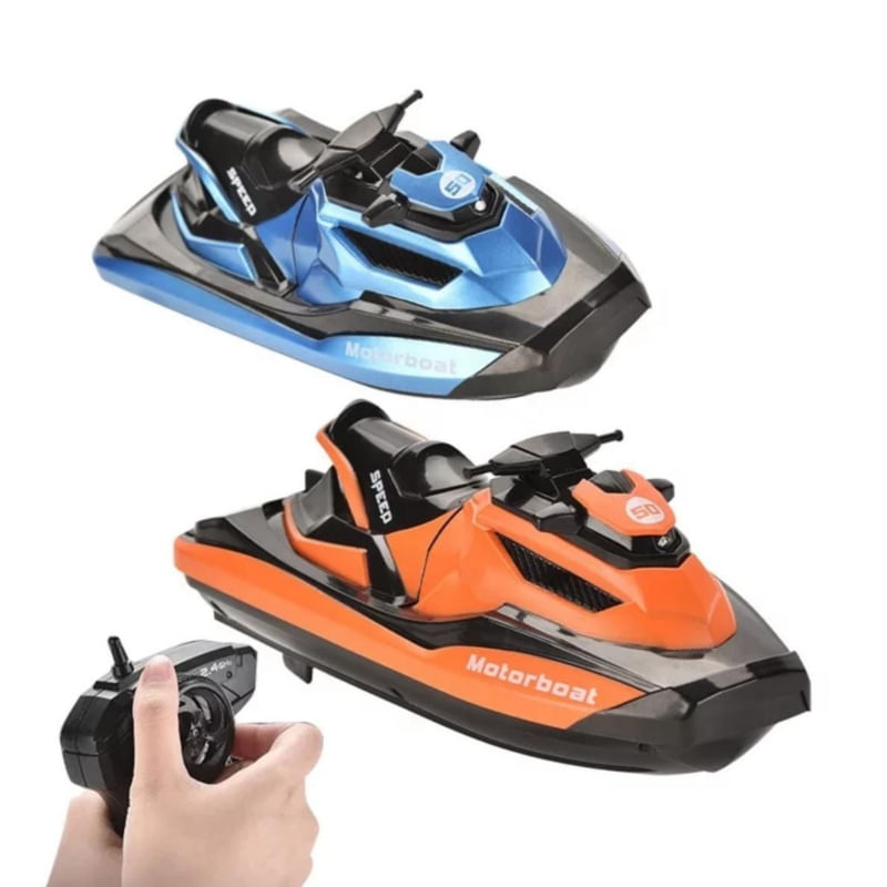 Controle Remoto Moto Water 2,4 Ghz Com Bateria Recarregável