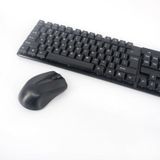 Kit De Teclado E Mouse Sem Fio Compatível Com Todos Os Sistemas Operacionais