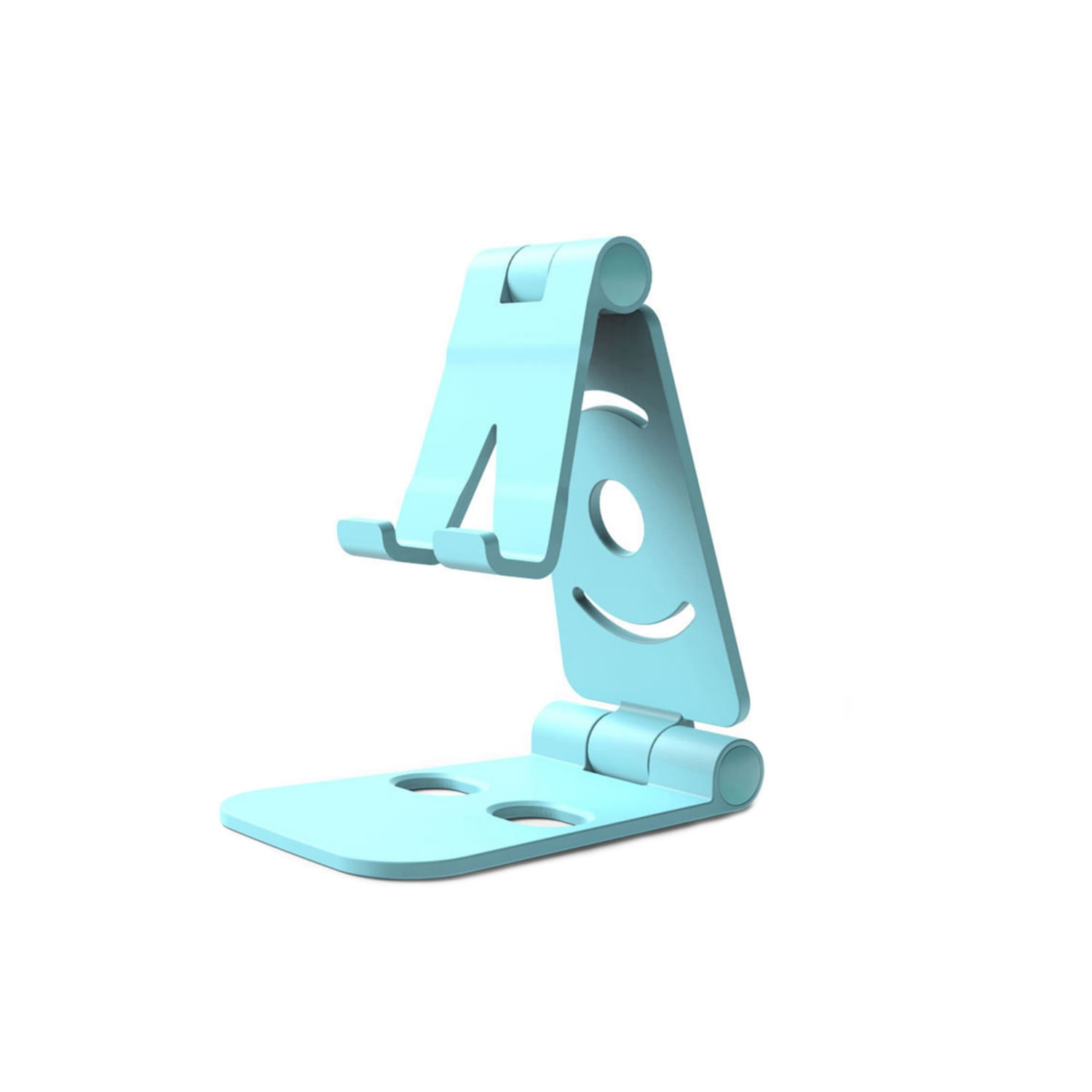 Suporte Para Celular Para Tablet, Mesa, Azul Claro, Plástico