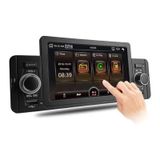 Rádio De Carro Com Tela De Toque Mirror Link Auto Car Play Bluetooth