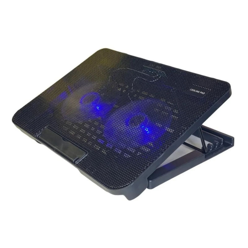 Base De Ventilador De Mesa Mini Notebook Cooler Para Laptops De Até 15