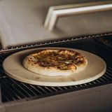 Pedra Para Assar Pizza Redonda De 35,6 Cm Refratária Para Forno/grelha