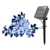 Solar Garland Fairy Flower Led Wedding 12 M Branco