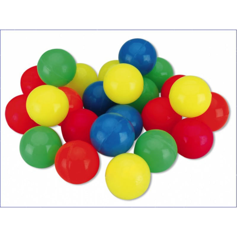 Pacote De 100 Bolas De Plástico Para Piscina, Cores Variadas, 5,5 Cm