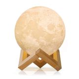 Mesa De Cabeceira De Mesa Moon Lamp 3d Colors 13 Cm