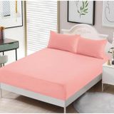 Lençóis De Cama Polar Fleece Pink Para 2 Pessoas Com Fronhas