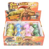 Ovos Surpresa: Dinossauros Crescem Na Água, Pacote Com 12 Cm