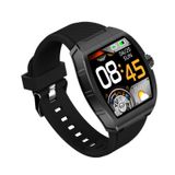 Relógio Inteligente Bluetooth Smartwatch C1, Monitor De Fitness, Preto