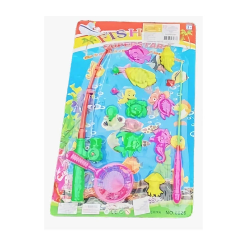 Conjunto De Pesca De Brinquedo Para Piscinas Infantis De Verão, 11 Peças