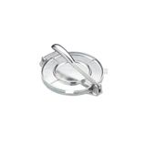 Cozinha De Aço Inoxidável Tortilla Presser Com 20 Cm De Diâmetro